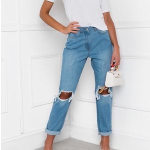 SOLD* IKrush Denim Ripped Pants BRAND NEW